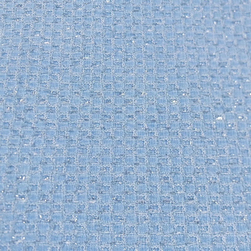 Sewing Tweed Fabric - Tecido Tweed Trançado com Padrão de
