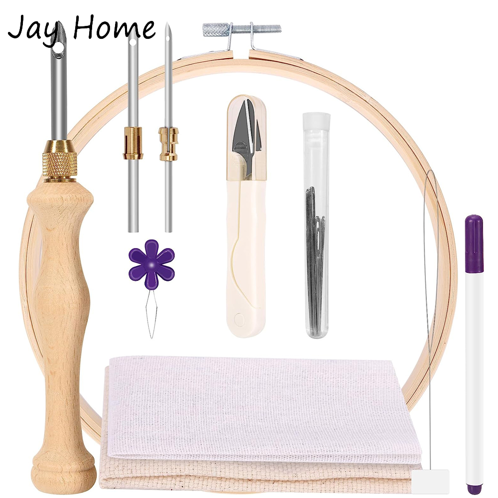 Embroidery Floss Thread - Kit inicial de agulha de perfuração