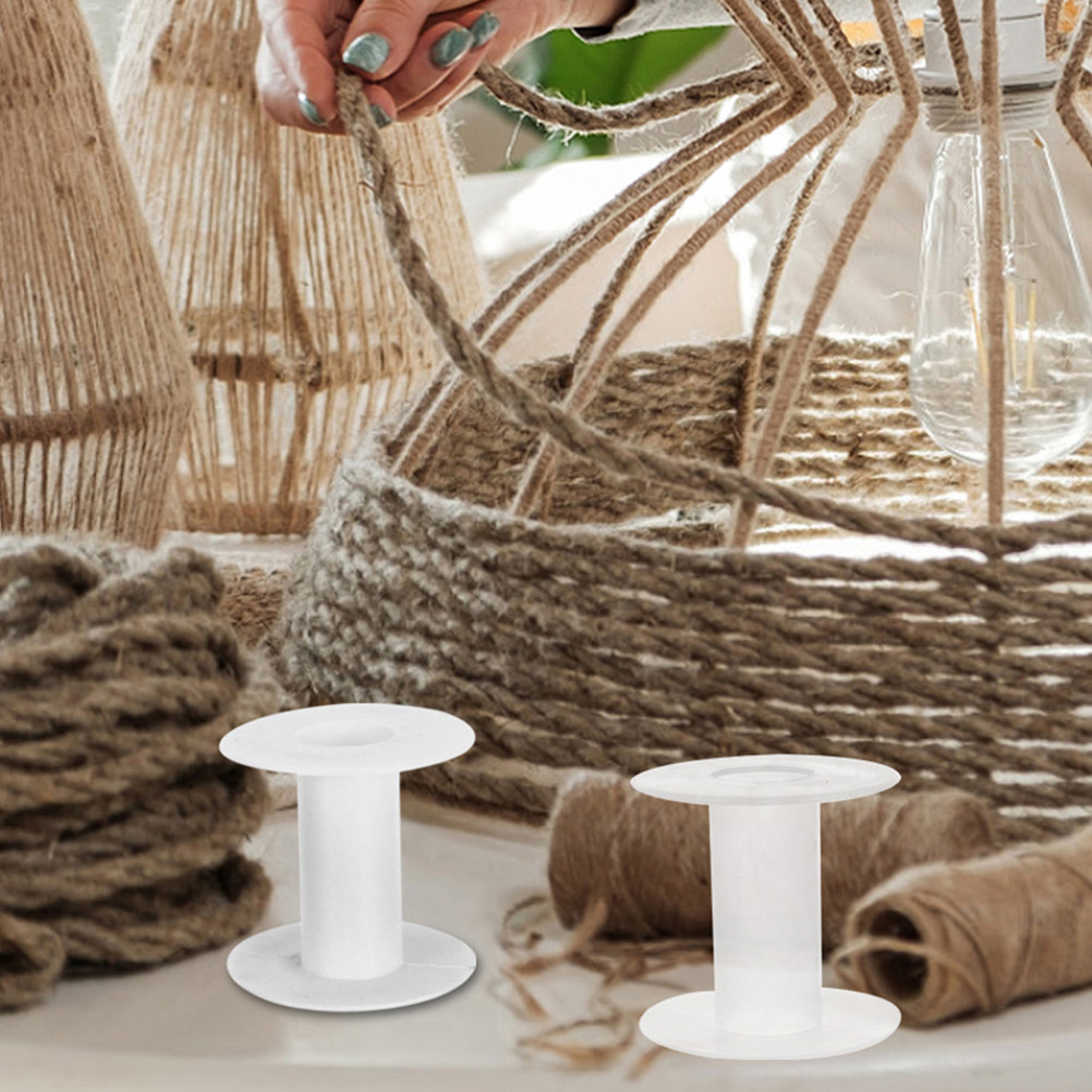 Thread Bobbins Empty - 15 Bobinas Plásticas Vazias para Fio