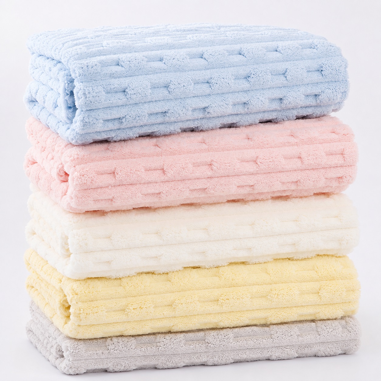 Sewing Technical Fabrics - Tecido de Fleece Coral Grosso 280GSM,