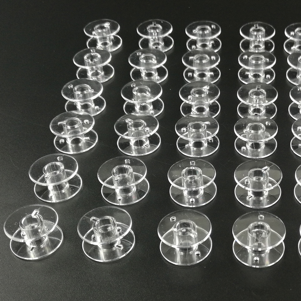 50 pçs plástico vazio fio bobi - Thread Bobbins Empty avaliação e preço