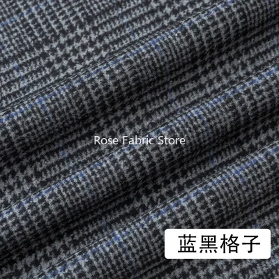 1 metro clássico de lã houndst - Sewing Tweed Fabric avaliação e preço