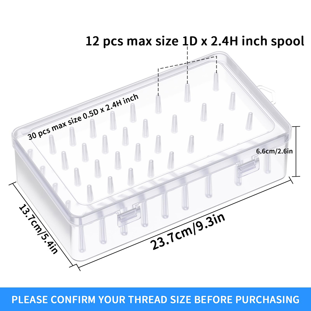 Caixa Organizadora de Bobinas  - Embroidery Floss Thread avaliação e preço